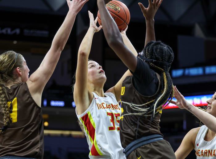 Incarnate Word Kickapoo Missouri girls basketball March 16 2024 David Smith 27558
